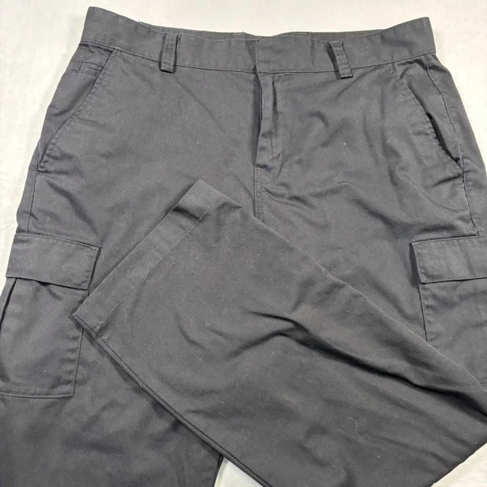 Tesla Cargo Pants Mens 40x32 Black Uniform Work‎ Trousers TSLA8412
